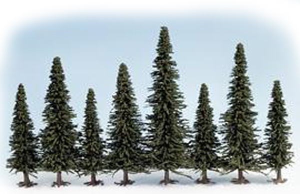 Noch Trees 60-150 mm (25)