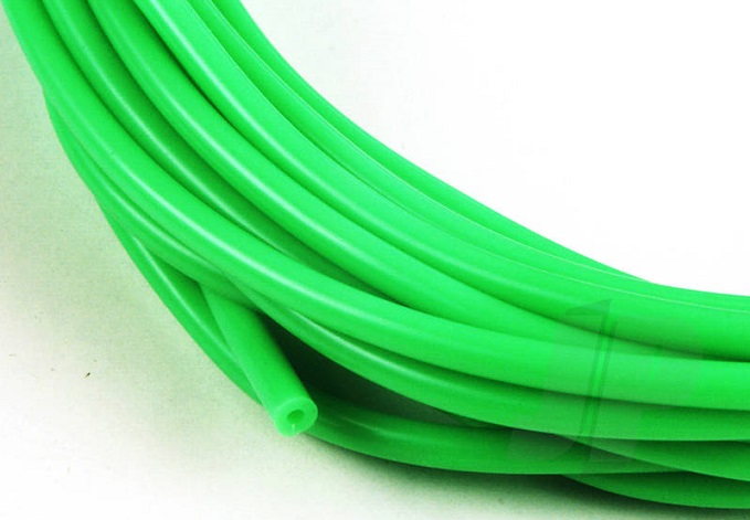 3/32 (2mm) Neon Green Fuel Tube 1m (Σωληνάκι Καυσίμου, Σιλικόνης