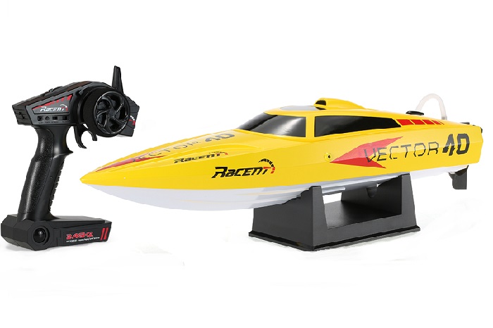 VOLANTEX VECTOR 40 BRUSHED RC BOAT RTR - YELLOW