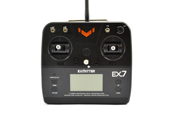 VOLANTEX EXMITTER 7-CHANNEL RADIO w/LCD SCREEN - Πατήστε στην εικόνα για να κλείσει