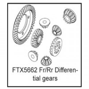 FTX Fr/Rr Differential Gears (Rampage/Outrage/Spyder)