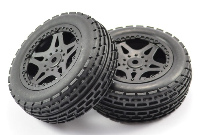 FTX SURGE FRONT BUGGY MOUNTED WHEELS/TYRES (PR)