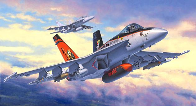 F/A-18E Super Hornet - Μοντελισμός Αεροπλάνων