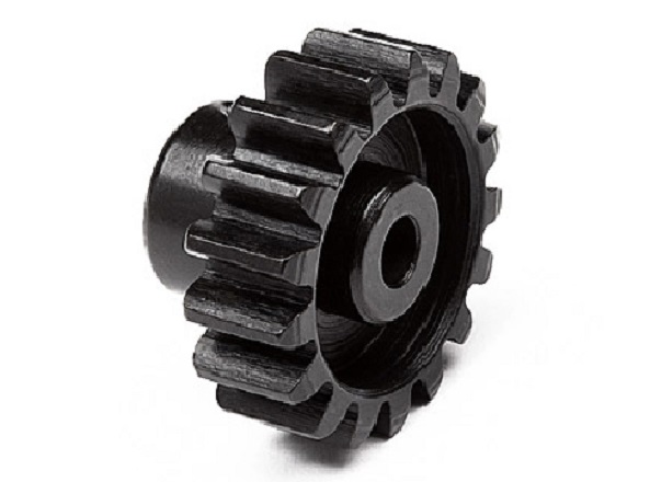 Fastrax 'Pro' Black Aluminium Pinion Gear - 22T