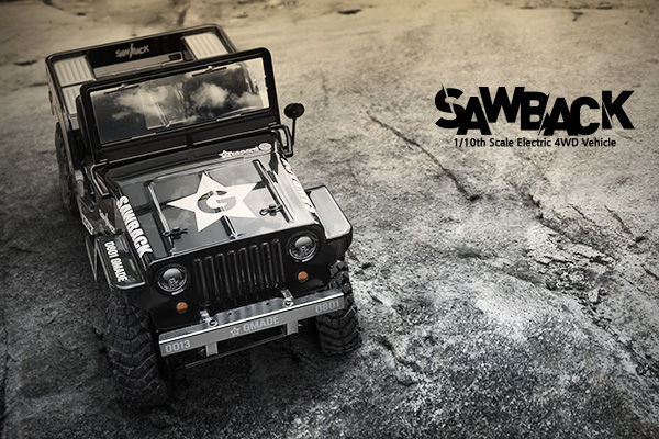 Gmade Sawback 1/10 Scale RC Crawler Kit