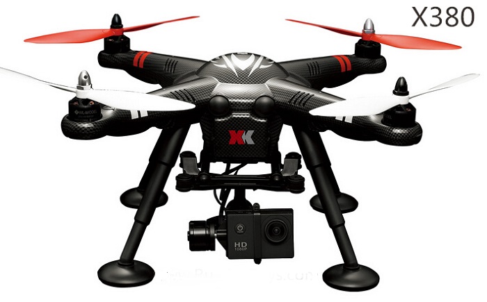 XK INNOVATIONS X380 DETECT QUADCOPTER DRONE 1080P CAMERA 2 AXIS