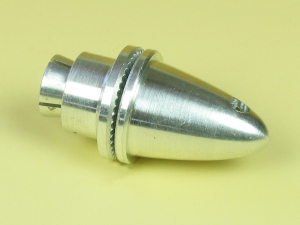 MED COLLET PROP ADAPTOR WITH SPINNER (4.00mm)
