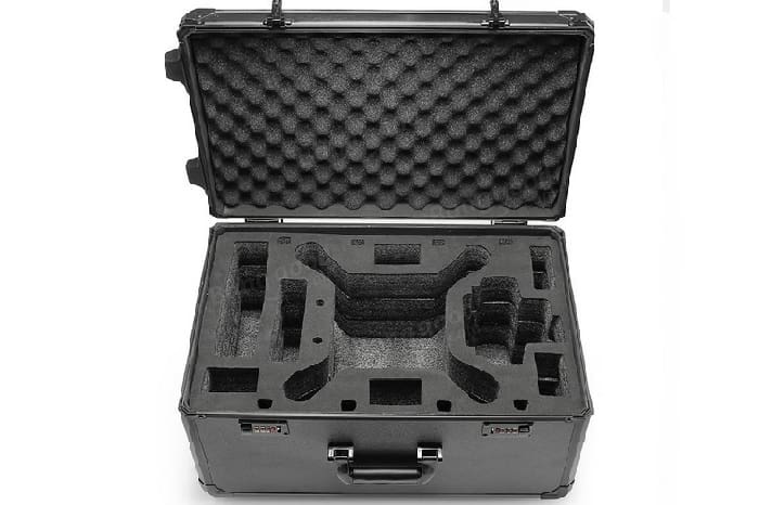 Aluminum Trolley Case Pull Rod Hand Box Case for DJI Phantom 4/