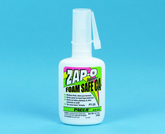 ZAP-ODOURLESS FOAM-SAFE CA+ 0.7oz PT25