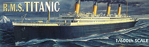 1/600 RMS TITANIC- Ready - Painted