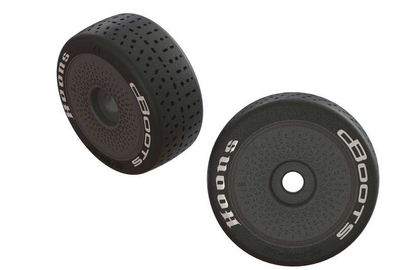1/7 dBoots Hoons Front 100 Pre-Mounted Belted Tires, 17mm Hex(2)