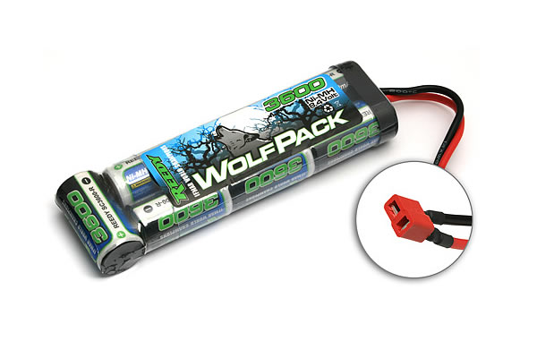 Reedy WolfPack 8.4V 3600mAh Battery with Deans Connector