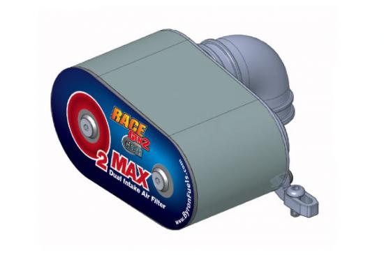 Byron O2MAX Dual Intake Air Filter