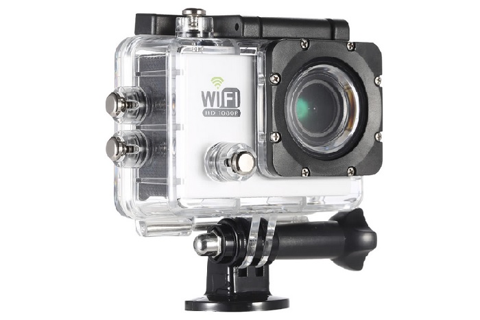 Full HD Wifi 12MP 1080P 30FPS 140 Degree Wide Lens Waterproof Ac