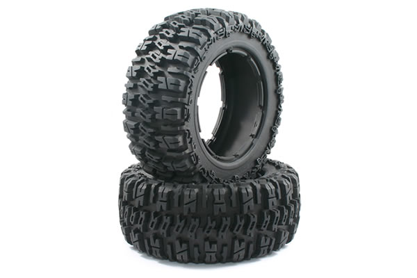 Fastrax Baja Block Rear Tyres for the Hpi Baja 5T (2)