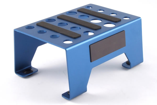 Fastrax Aluminium Pit Stand with Magnetic Strip - Μπλέ