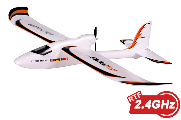 RC Glider - FMS Easy Trainer 1280 RTF 2.4GHz - Πατήστε στην εικόνα για να κλείσει