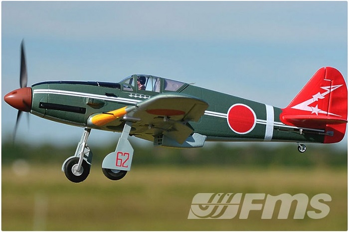 FMS Kawasaki Ki-61 Hien 'Tony' 980mm ARTF Warbird w/o TX/RX/Batt