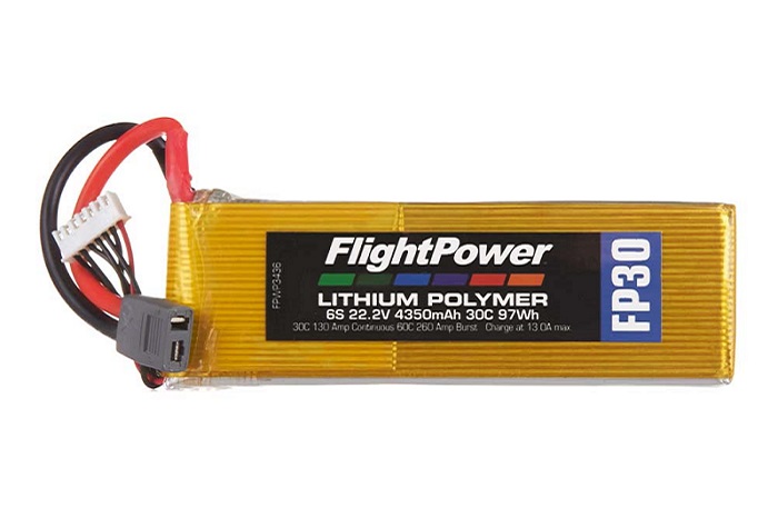 6s Lipo BatteryFP30 22,2 V, 4350mAh