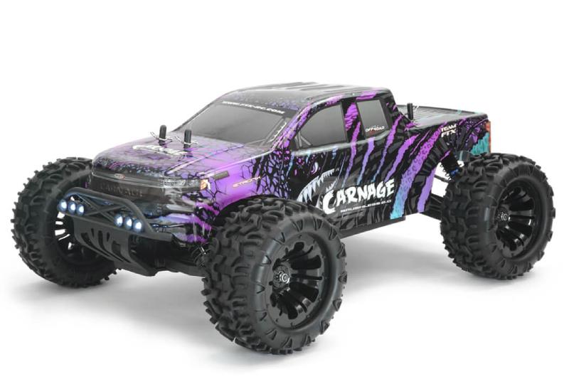 FTX CARNAGE 2 1/10 BRUSHLESS RC TRUCK 4WD RTR BATTERY & CHARGER
