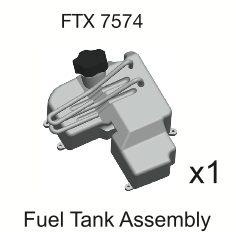 FTX PUNISHER FUEL TANK ASSEMBLY