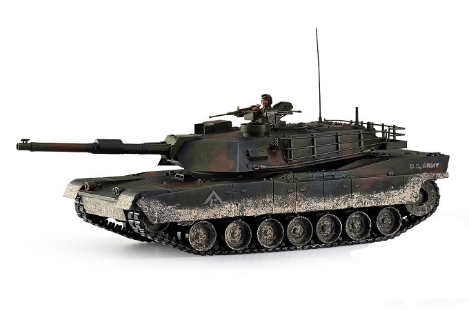 Hobby Engine Premium Label RC M1A1 Abrams Tank with 2.4Ghz Radio