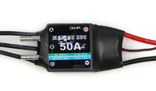 ESC50A 50 AMP SPEED CONTROLLER (MARINE)