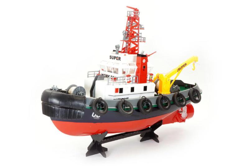 Heng Long Tug Work RC Boat 5CH 2.4GHZ With Water Hose Function