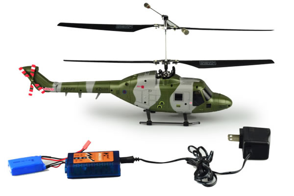 Hubsan Lynx Co-axial RTF RC Helicopter with 2.4GHz Radio System