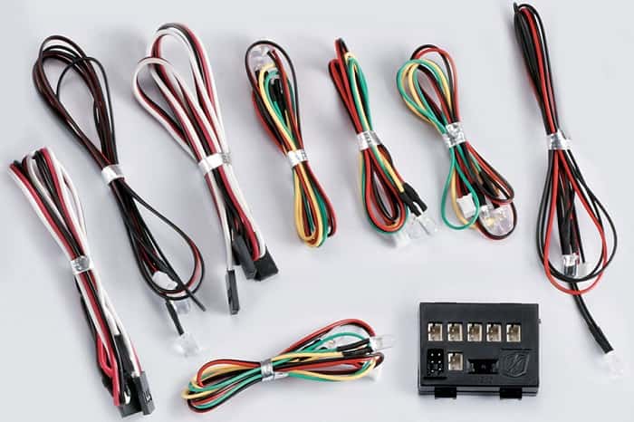KILLERBODY LED LIGHT SYSTEM W/ CONTROL BOX (12 LEDS) FOR 1/7 RC
