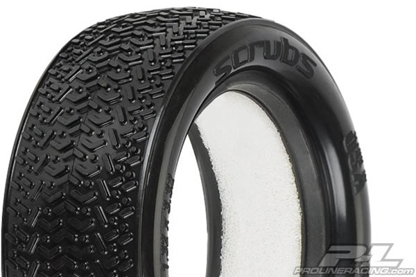 Proline Scrubs 2.2" 4WD Off-Road Buggy Front Tyres (2)