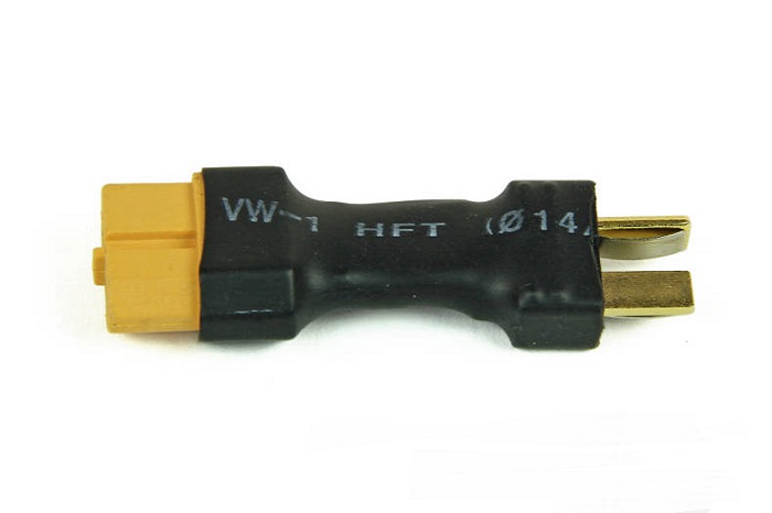 Superpax Adapter, HCT-Plug Male to XT-60 Female