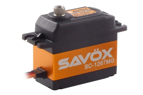 Savox SC-1267MG Standard Size 'High Voltage' LiPo Compatible Dig