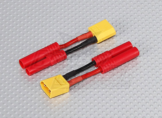 XT-60 to HXT 4mm Battery Adapter Lead (1pc)
