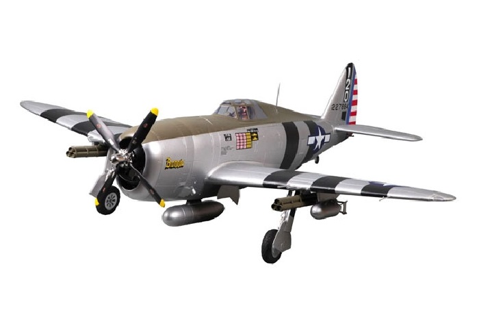 FMS 1500MM P-47 RAZORBACK 'BONNIE' ARTF WARBIRD