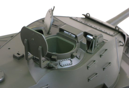 Bulldog 1/16th Smoking Radio Controlled (RC) Tank - Πατήστε στην εικόνα για να κλείσει