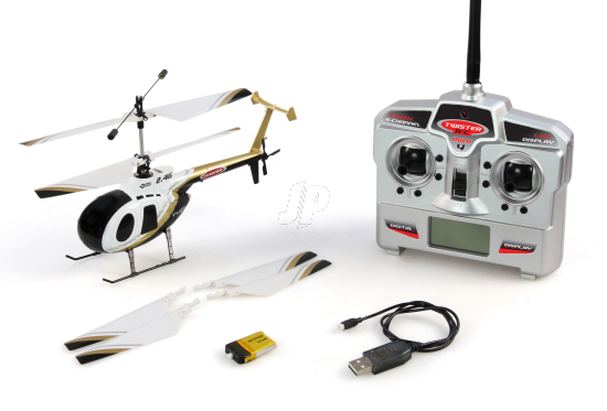 MINI TWISTER SCALE 2.4G 4CH RTF RC HELICOPTER - ΤΗΛΕΚΑΤΕΥΘΥΝΟΜΕΝ
