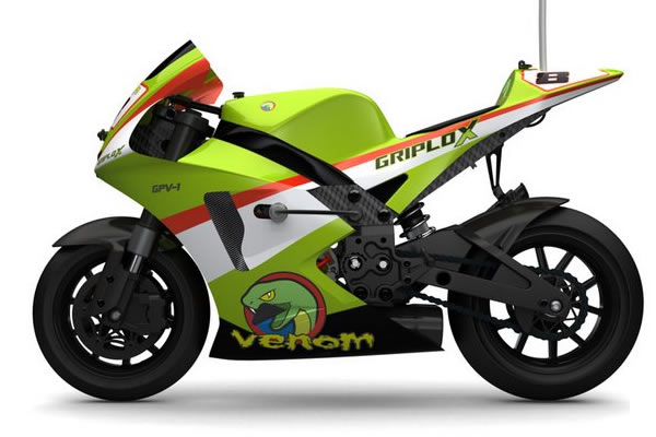 Venom GPV-1 RTR RC Motorcycle - Τηλεκατευθυνόμενη Μοτοσυκλέτα Κλ
