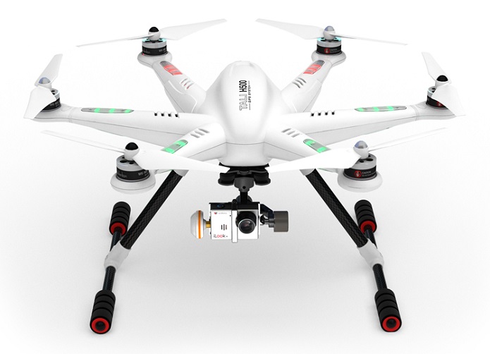 Walkera Drones,Tali H500 FPV With Devo 12E ILook+ 3D Gimbal