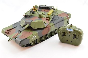 (image for) HOBBY ENGINE M1A1 ABRAMS 1/20 2.4G SPLASH PROOF TANK - CAMO