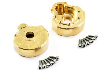 (image for) FASTRAX TRX-4 HEAVY DUTY BRASS STEERING GEAR COVER (2)