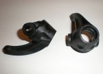 HOBAO RACING HYPER 9 B SPEC STEERING KNUCKLES (PLASTIC) (image for) HOBAO RACING HYPER 9 B SPEC STEERING KNUCKLES (PLASTIC)