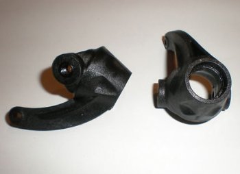 (image for) HOBAO RACING HYPER 9 B SPEC STEERING KNUCKLES (PLASTIC)