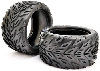 (image for) HOBAO HYPER MT PLUS TYRE W/FOAM INSERTS (2)