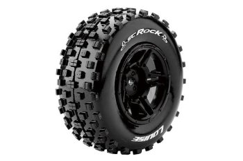 (image for) LOUISE RC SC-ROCK 1/10 RR SOFT SLASH RR, SLASH 4*4 F/R BLACK