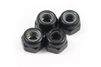 (image for) FASTRAX M3 BLACK LOCKNUTS