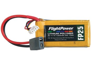 (image for) 3s LiPo Battery FP25 11,1 V, 1300mAh