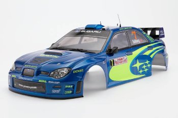 (image for) KILLERBODY SUBARU IMPREZA WRC 2007 PAINTED BLUE BODY KIT