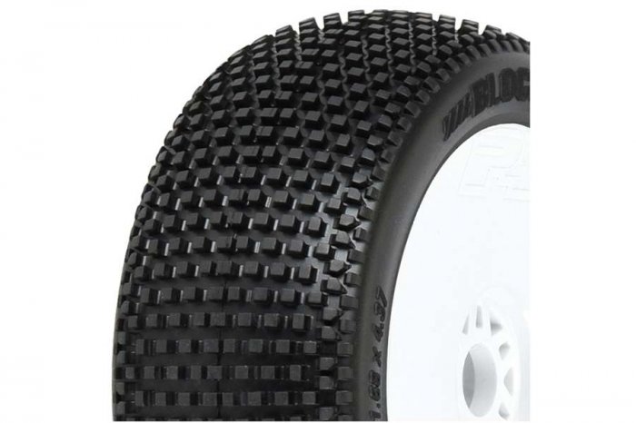 (image for) PROLINE 'BLOCKADE' S3 PREMOUNT VELOCITY V2 WHITE WHEELS (2)