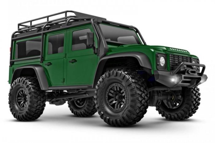 (image for) Traxxas TRX-4M 1/18 Land Rover Defender Crawler Green RTR